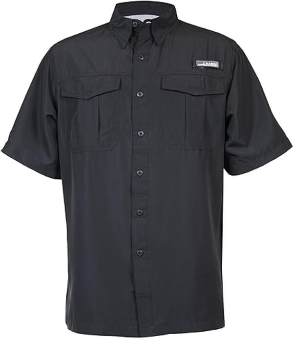 CAMISA HABIT S/S BLACK  TS10295
