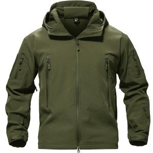 CHAQUETA TACTICA MILITAR CON CAPUCHA RETRAIBLE  Z-HWC
